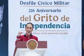 Claudia Sheinbaum encabezó el Desfile Militar por el 216 aniversario de la Independencia de México.