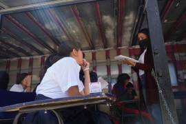 Leticia Ramírez afirmó que su dependencia mantiene el diálogo con los maestros afectados por la reforma | Foto: Cuartoscuro