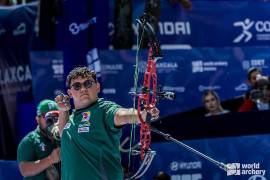 El arquero Sebastián García Flores recibió medalla de plata individual en la Copa del Mundo de Central Florida, Estados Unidos.