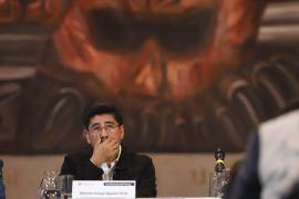 Hugo Aguilar Ortiz, ministro presidente de la SCJN, encabezó una conferencia de prensa, anunciando el proceso para devolver los vehículos o, en su caso, ponerlos a disposición de juezas y jueces