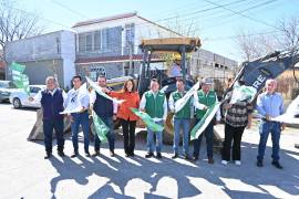 Arrancó la obra para mejorar la red de agua potable de la colonia de Frontera.