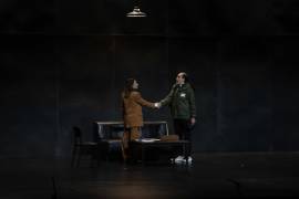 Bruno Bichir y Marimar Vega protagonizaron un intenso duelo actoral sobre el escenario del Teatro de la Ciudad Fernando Soler.