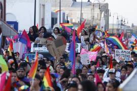 En 2023, cientos de personas tomaron las calles de Saltillo para realizar la marcha del Orgullo.