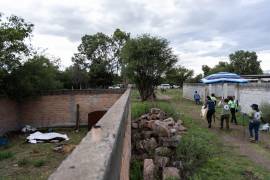 El predio fue señalado por el colectivo Madres Buscadoras en Ayutla.