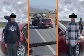 En diciembre del año pasado, usuarios de redes sociales denunciaron a una presunta banda de ‘montachoques’ que opera en la carretera Monterrey-Saltillo.