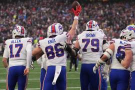 Josh Allen comandó a los Bills de Buffalo, que alcanzaron su séptima clasificación consecutiva a los playoffs de la NFL.