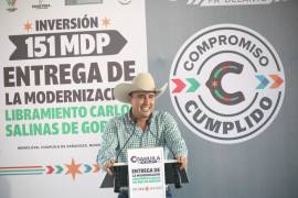 Jiménez Salinas hizo un recorrido de supervisión de diferentes tramos de la carretera 57.