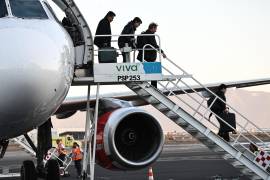 Los vuelos conectaron a Saltillo con el Aeropuerto Internacional Felipe Ángeles (AIFA).