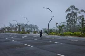 Cuando le preguntan a los habitantes de Nusantara qué hacen para divertirse, ellos responden: “Corremos”.
