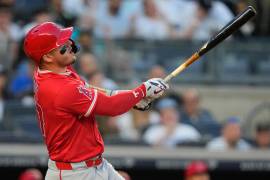 Mike Trout, el estelar de Los Angeles Angels, mientras se mantenga sano, podrá seguir en ascenso entre los mejores jonroneros de la historia.