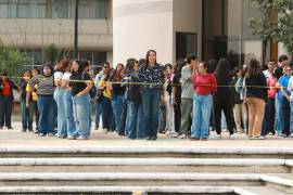 En la dinámica participaron 20 brigadistas y más de 100 personas entre estudiantes y docentes.
