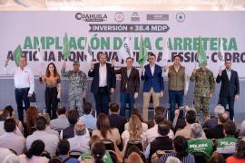 Este miércoles se dio el banderazo para la ampliación de la carretera antigua a Monclova, en su tramo Vito Alessio-Los Cedros.