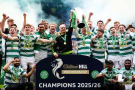 El Celtic FC aseguró el título tras derrotar al Hearts en un cierre lleno de tensión.