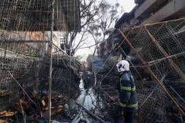 Un incendio en inmediaciones del Mercado de La Merced provocó la evacuación de 200 personas y afectó al menos 100 puestos semifijos.
