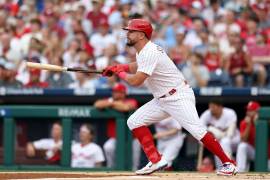 Kyle Schwarber Schwarber apunta a seguir escalando posiciones en los rankings históricos de la MLB.
