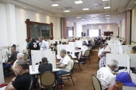Jugadores de distintos estados del país participaron en las modalidades individual y pareja fija.