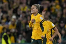 Steph Catley fue la autora del gol de Australia con el que lograron el triunfo en la Copa del Mundo Femenina.