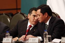 El 31 de enero, Osorio Chong dio por terminada la reunión plenaria de senadores priistas a la llegada de Moreno Cárdenas a quien acusó de violar continuamente su palabra con sus acciones.