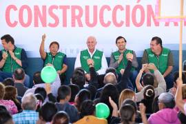 El alcalde Román Alberto Cepeda dio inicio al programa de apoyo a la construcción en la colonia Zaragoza Sur