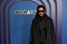 Lenny Kravitz arrives at the 14th Governors Awards in the Ray Dolby Ballroom at Ovation Hollywood on Tuesday, January 9, 2024