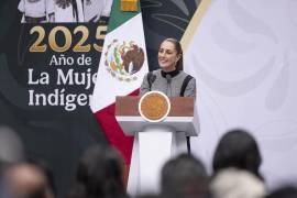 La doctora Claudia Sheinbaum Pardo, informó de la futura visita a Palacio Nacional. Foto: Gabriel Monroy / Presidencia
