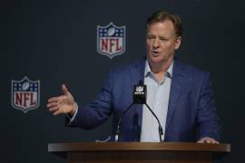 Roger Goodell encabezará la ceremonia de Draft de la NFL 2022 en sólo unos días.