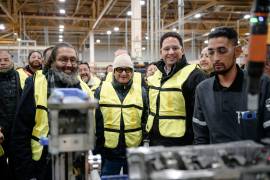 El alcalde Javier Díaz González reafirmó su compromiso con la defensa de los derechos laborales y la promoción de empleos bien remunerados en Saltillo.