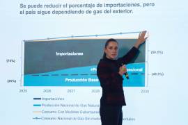 La presidenta Claudia Sheinbaum destacó la necesidad de reducir la dependencia energética con importaciones.