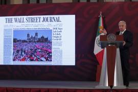 López Obrador reviró durante la conferencia mañanera las críticas provenientes de EU a su reforma electoral.