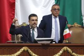 Sesma afirmó que no se considera Oposición a Morena, pero que es momento de que su partido comience a construir perfiles que puedan ganar elecciones en la Capital. FOTO: Cuartoscuro