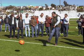 El Multideportivo Analco fue la última obra entregada por el hasta este 31 de diciembre, Alcalde de Ramos Arizpe, José María Morales.