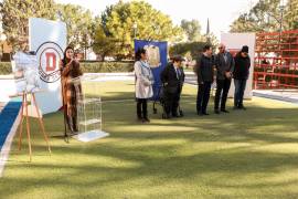 El rector destacó la importancia histórica del Ateneo y el respaldo constante de la familia Ortiz Garza.