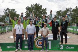 Las finales del World Archery México Championship 2025 se llevaron a cabo en la explanada del Parque Las Maravillas de Saltillo.