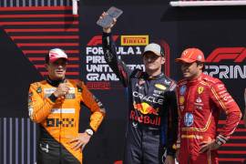 Max Verstappen se llevó el premio de la carrera Sprint del Gran Premio de Austin.