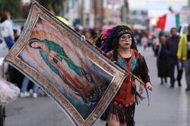 50 contingentes peregrinan al Santuario de la Virgen de Guadalupe en Saltillo