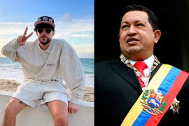¿Chavista? Vinculan a Bad Bunny con Hugo Chávez