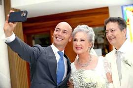 Fernando García Sada (izq.), uno de los socios de Préstamo Feliz, fue liberado por un juez. Su padre Eduardo García Alanís (der.) fue vinculado a proceso.