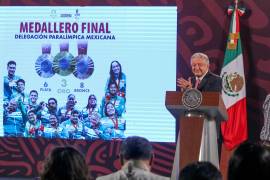 Andrés Manuel López Obrador felicitó a los atletas paralímpicos que compitieron en París 2024.