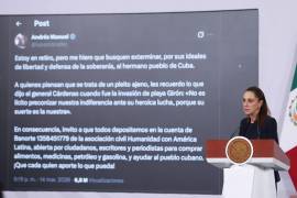 Claudia Sheinbaum señaló que la cuenta para donativos en apoyo a Cuba surgió de una iniciativa ciudadana y que los recursos serán fiscalizados.