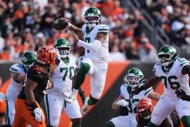 Los Jets remontaron una desventaja de 15 puntos para vencer a los Bengals, mientras que Samaje Perine y Chase Brown brillaron en el ataque terrestre de Cincinnati.