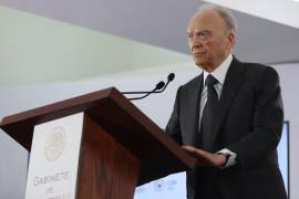 Alejandro Gertz Manero, fiscal general de la República. La FGR informó que el El Capitán de Corbeta retirado Miguel Ángel Solano Ruiz además era el “rey del fentanilo.