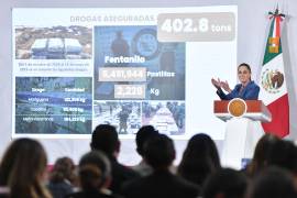 La Marina reportó durante la mañanera 3 mil 704 detenciones de objetivos prioritarios en el País.