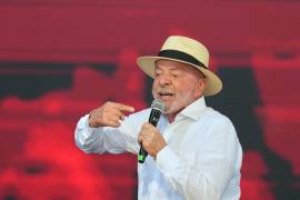 ‘No quiero ninguna pelea con Estados Unidos’, indicó Lula. ‘Lamentablemente, ellos están difundiendo falsedades’. AP.
