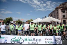 La aplicación también cuenta con una función para reportar incidentes encontrados durante los trayectos en bicicleta.