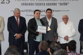 Celebran la 25 edición del Premio de Periodismo Cultural ‘Armando Fuentes Aguirre’ y al talento de VANGUARDIA