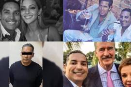 Usuarios compartieron una serie de fotografías donde se puede ver al presunto homicida muy cercano a personajes de la política y farándula mexicana