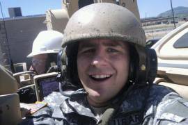 Esta foto proporcionada por Casey Tylek lo muestra sirviendo en el Ejército de los EE. UU. en Fort Carson, Colorado, en 2010.