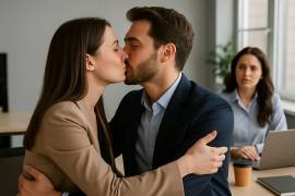 Estudios señalan que 43 por ciento de los trabajadores en México ha tenido un romance de oficina, fenómeno vinculado a largas jornadas laborales.