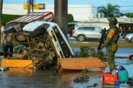 Durante las primeras horas del temporal, las cabeceras municipales quedaron anegadas.