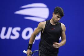 Carlos Alcaraz perdió ante el neerlandés Botic van De Zandschulp en la segunda ronda del US Open.